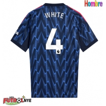 Camiseta Arsenal Ben White #4 Visitante Equipación 2025-26 manga corta